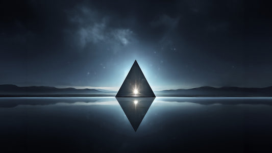 Lighted Pyramid Mood Frame