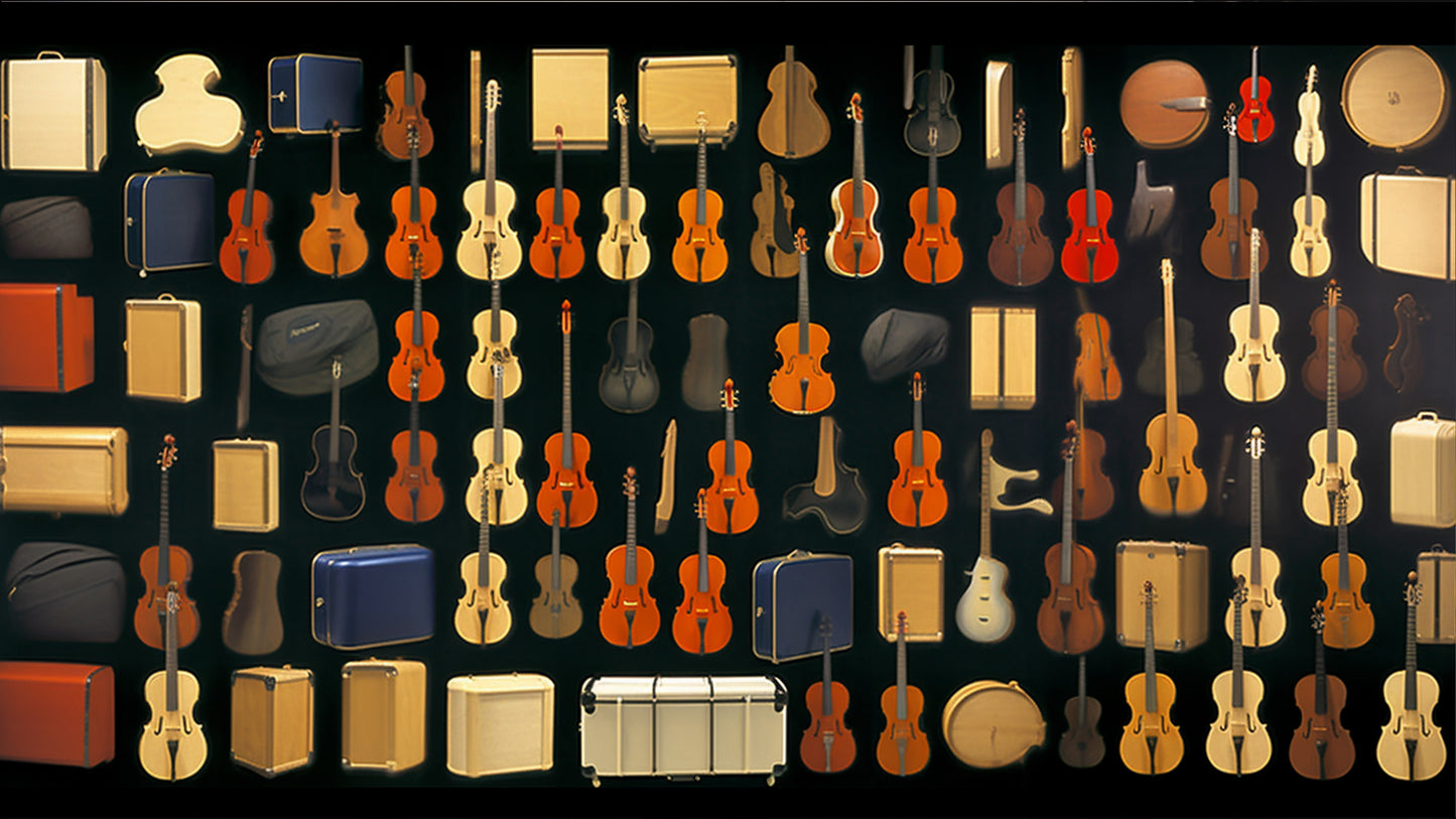 Musical instruments Symbolic Frame 2