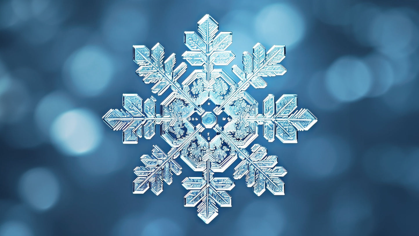 Snowflake Mood Frame