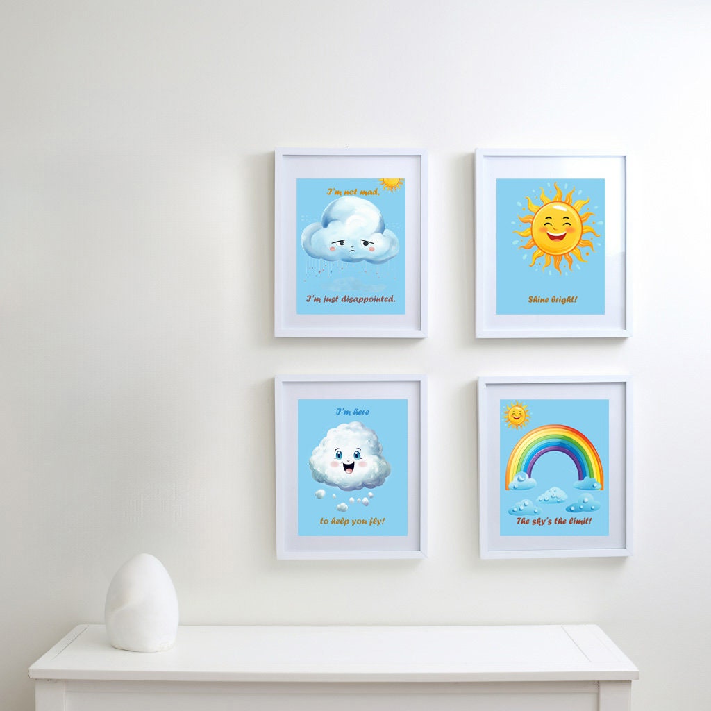 19_Nursery Wall Art Cute Joyful Prints