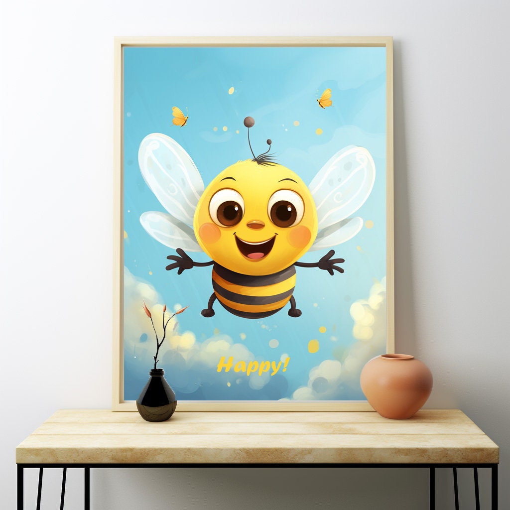 23_Nursery Wall Art Cute Joyful Prints