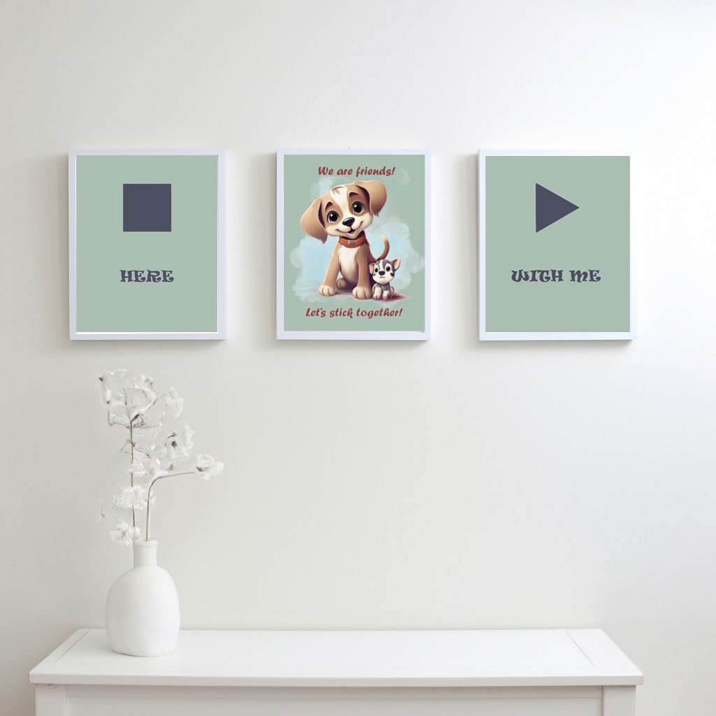 11_Nursery Wall Art Cute Joyful Prints