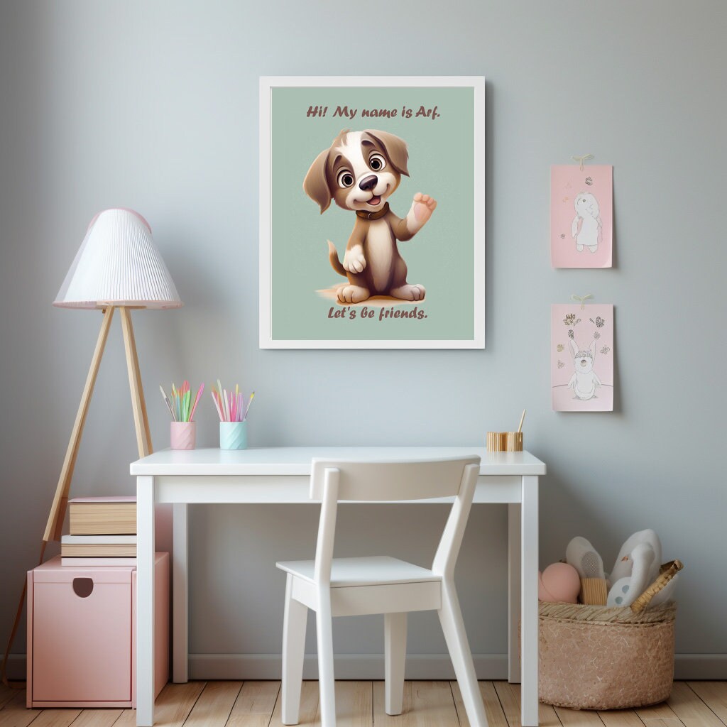 09_Nursery Wall Art Cute Joyful Prints