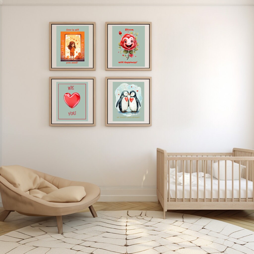 21_Nursery Wall Art Cute Joyful Prints