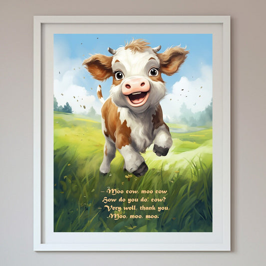 Add a touch of classic childhood charm to your little one&#39;s nursery with our whimsical nursery rhymes art prints. Each print is professionally designed and printed in high resolution, so you can be sure they will look great on your walls.