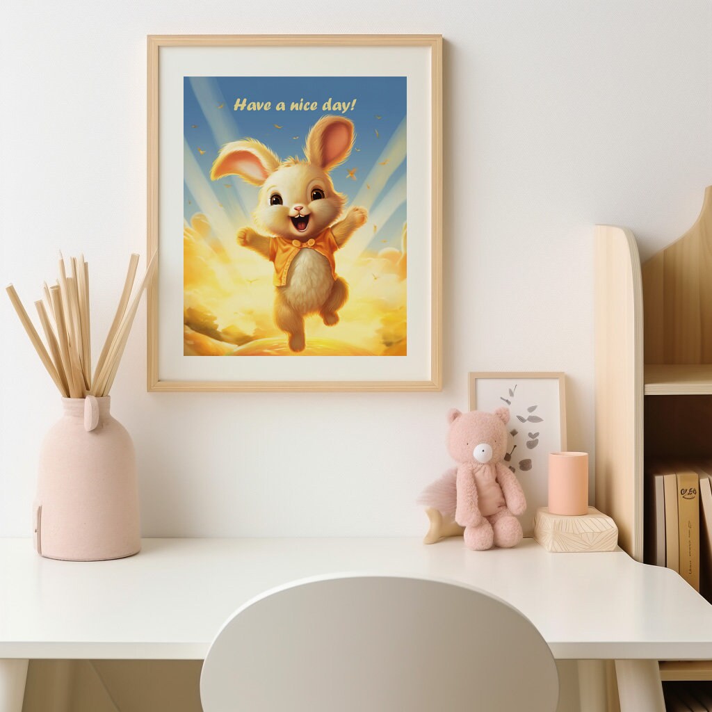 18_Nursery Wall Art Cute Joyful Prints