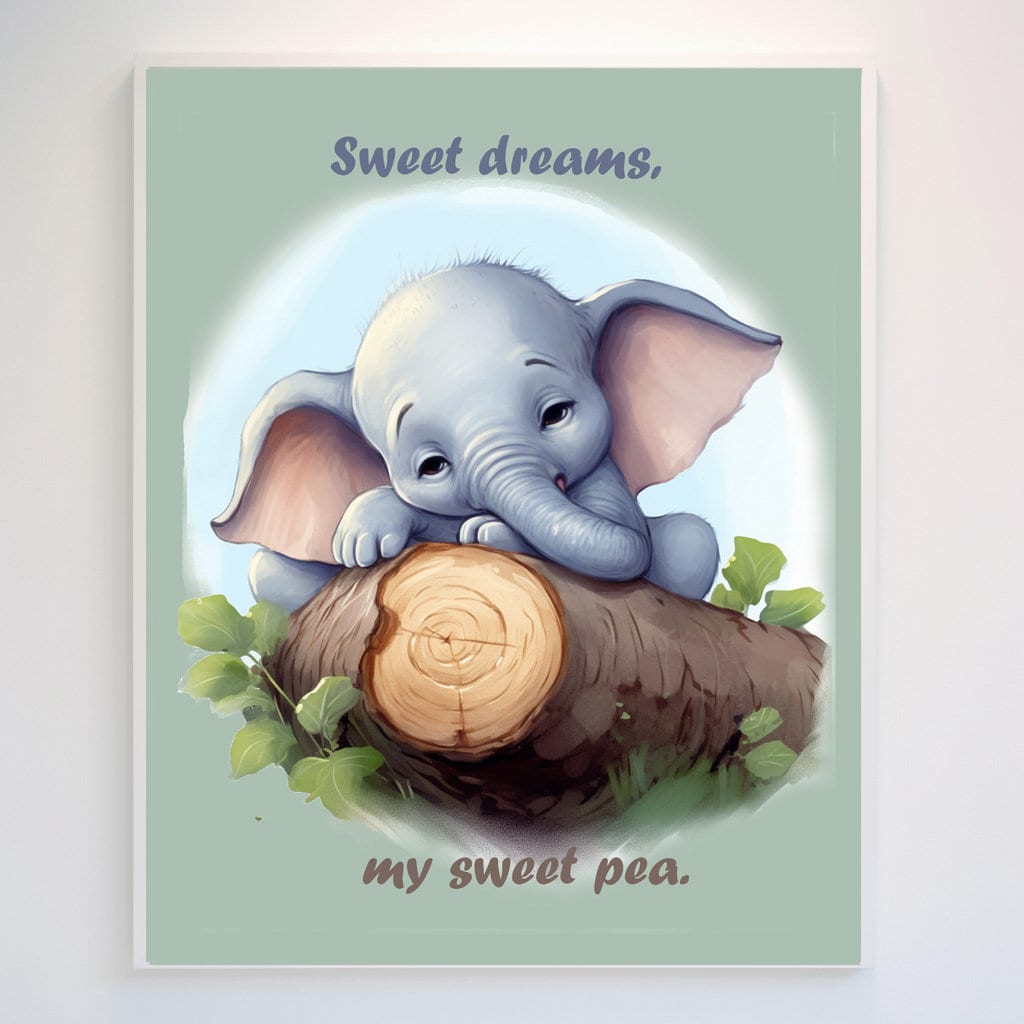 Collection includes digital files for printing , framing, and placing on the walls of your child’s room. You can choose from a variety of adorable themes, such as animals, objects, nature - a sleeping bear, a laughing rose, a crying cloud and more.