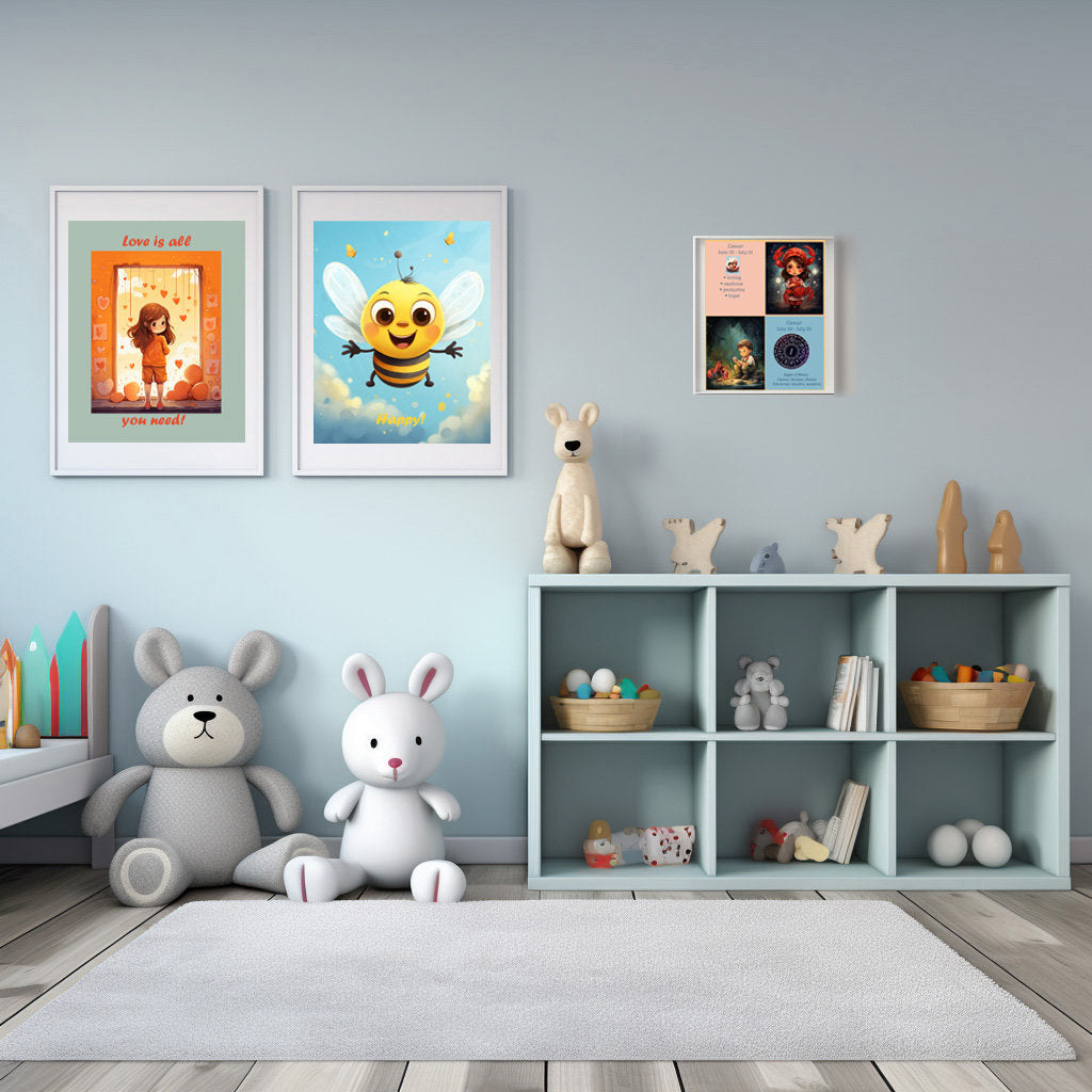 Hor04_Nursery Wall Art Horoscope signs